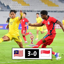 Malaysia U-19 Tumbangkan Singapura 3-0