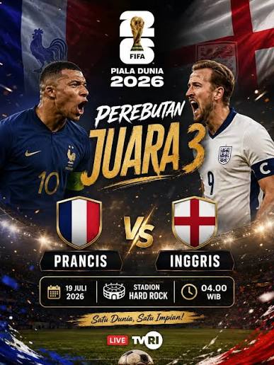 Prancis vs Inggris